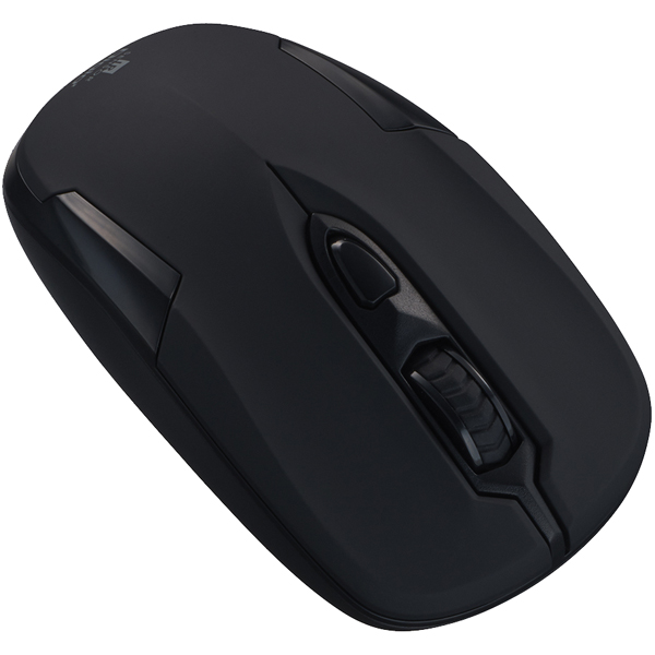 Digio2 無線 静音 3ボタン IR LED マウス ブラック