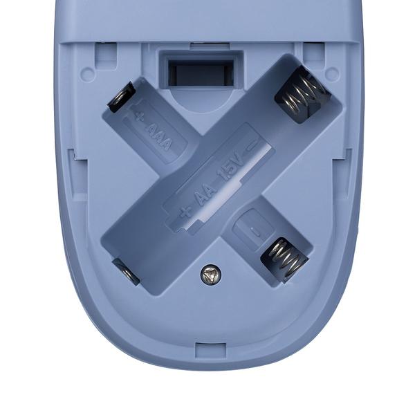 無線 ワイヤレスマウス 電池 単3 単4 両対応 ブルー