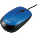 有線マウス 3ボタン ブルー