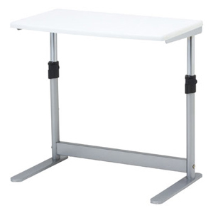 机上ラック 15・17インチ液晶モニター対応 ホワイト