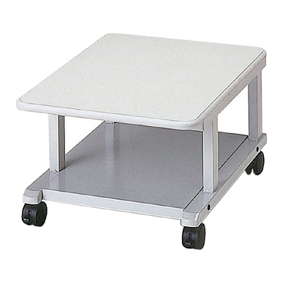 プリンタラック W450×D600×H300 ホワイトグレー