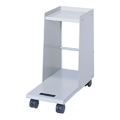 CPUワゴン W254×D527×H531 ホワイトグレー