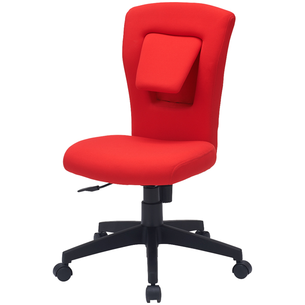 サポートクッションチェア レッド