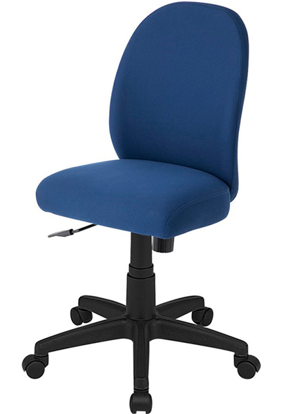 オフィスチェア デスクチェア ポケットコイル抗菌チェア ネイビー