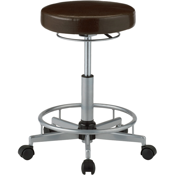 ラウンドハイチェア ダメージブラウン