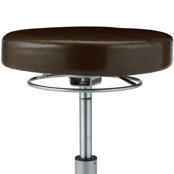 ラウンドハイチェア ダメージブラウン