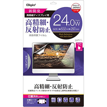 液晶保護フィルム 24.0インチワイド 高精細 反射防止