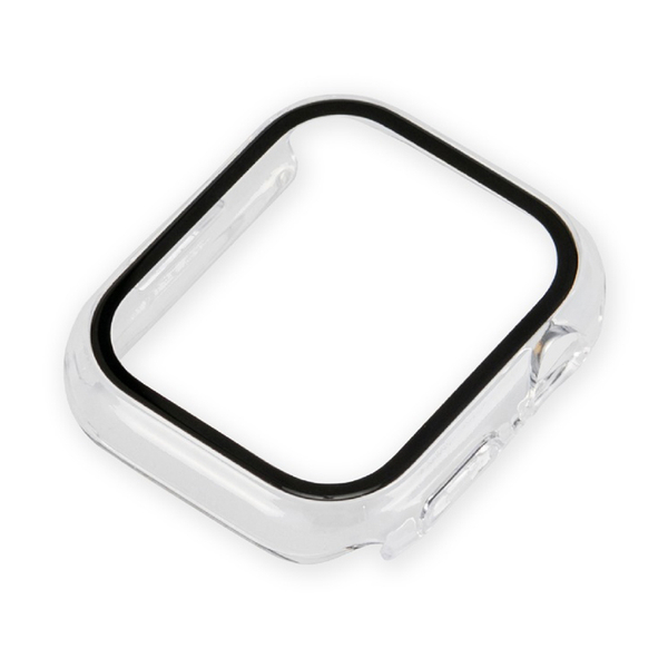 Apple Watch Series 8 / 7用 ケース 41mm 高硬度9Hガラス クリア