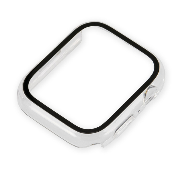 Apple Watch Series 8 / 7用 ケース 45mm 高硬度9Hガラス クリア