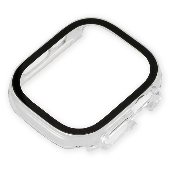 Apple Watch Ultra用 ケース 49mm 高硬度9Hガラス ホワイト