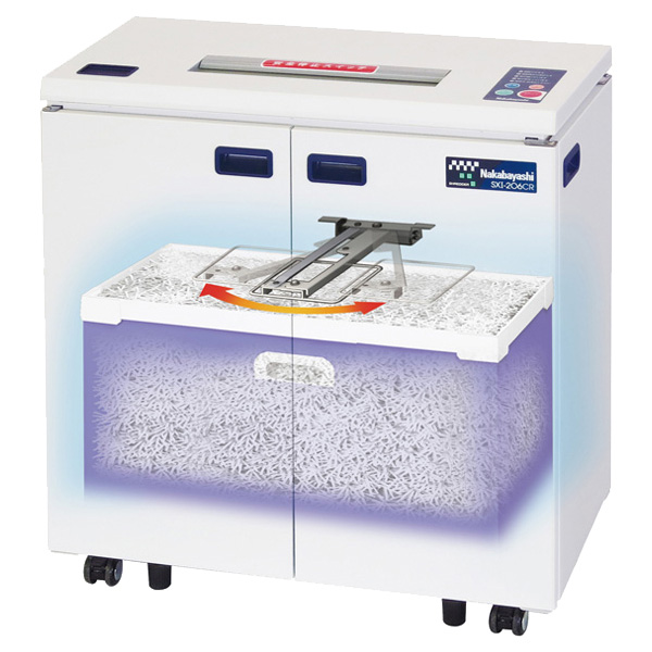 A3対応オフィスシュレッダー 最大15枚細断 屑ならし機能付き