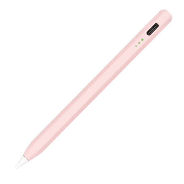 iPad専用 充電式タッチペン ショートタイプ アップルペンシル Apple Pencil ピンク