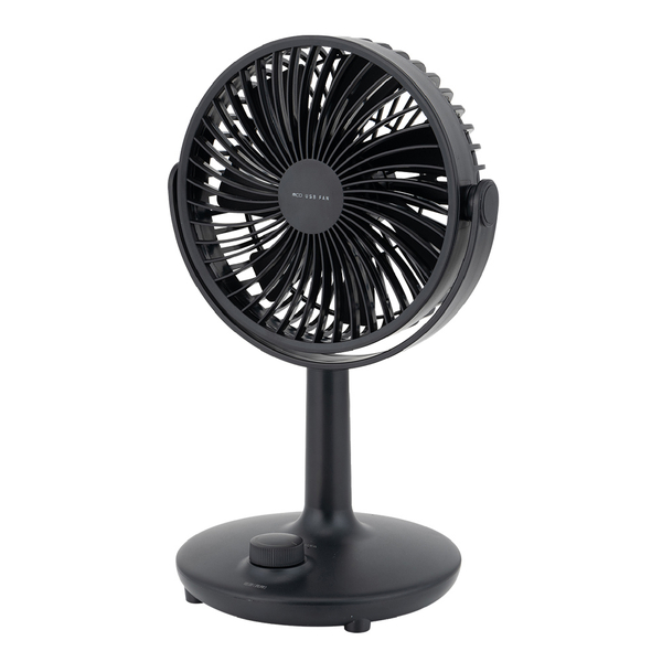 USB扇風機 USB FAN 卓上 ブラック