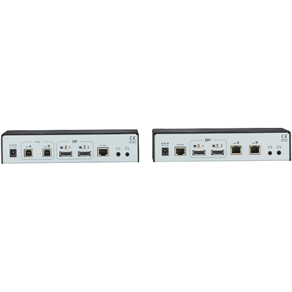 KVM Dual-Head DisplayPort CATx Extender
