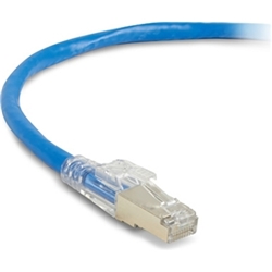 GT3 CAT6A 650MHzLockPORTシールドケーブル ブーツF/UTP(ロックピン別)青 3.0m(10ft)