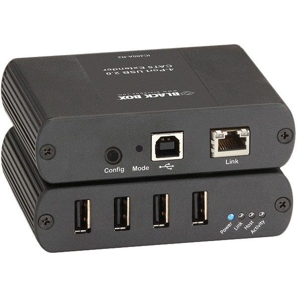 USB2.0エクステンダ CATx UTP 4ポート