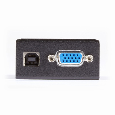 VGA→DVI-D ビデオコンバータ USB給電式