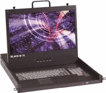 フルHD対応 17.3インチ KVMドロワー DPx1 HDMIx1 VGAx1