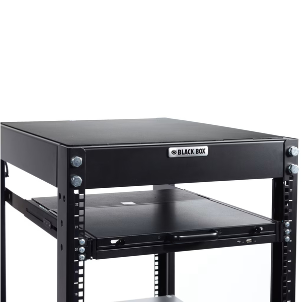 フルHD対応 17.3インチ KVMドロワー DPx1 HDMIx1 VGAx1