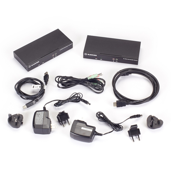 KVMエクステンダーキット（HDMI/USB/光ファイバ/4K対応）