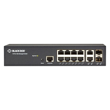 ギガビットスイッチ 10ポート管理機能付 10/100/1000B-T(8)+UTP/SFP(2)