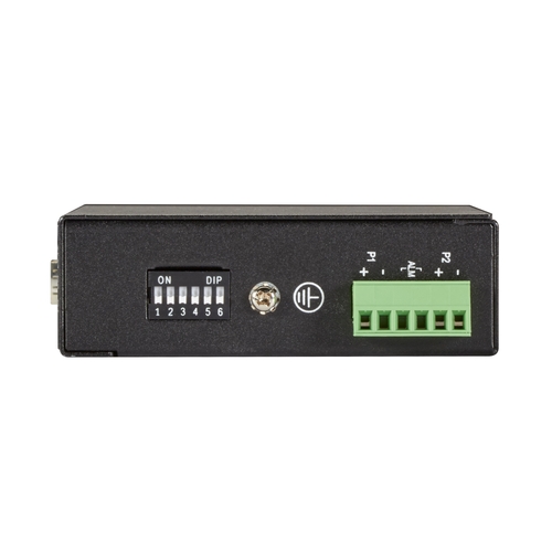 INDRy 産業用スイッチ 4ポート 管理機能なし DC電源 10/100/1000BaseTx4 SFPx1