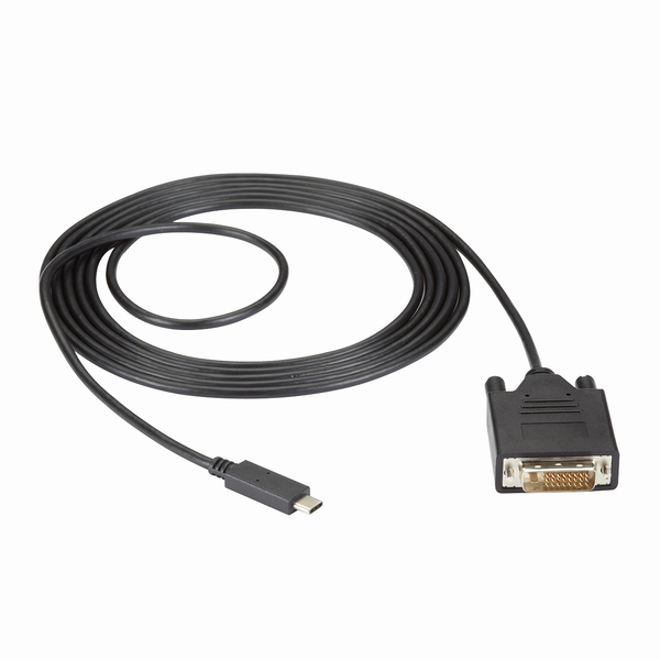 USB-C to DVI 変換ケーブル 3.0m