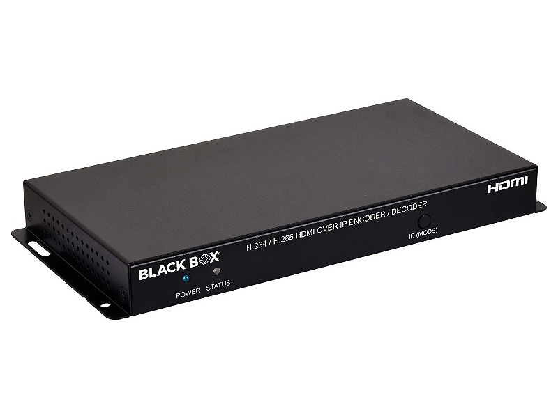 H.264/H.265 エンコーダ/デコーダ＊設定でいずれか選択 HDMI over IP 1ポート PoE 最大フルHD