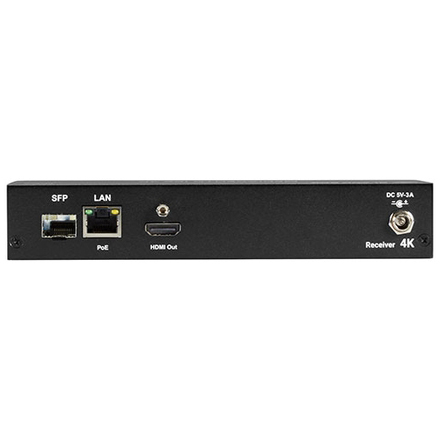 4K対応HDMIエクステンダー レシーバー(IP対応/USB/オーディオ)
