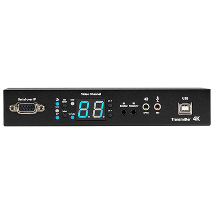 4K対応HDMIエクステンダー トランスミッタ(IP対応/USB/オーディオ)