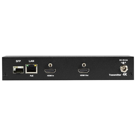 4K対応HDMIエクステンダー トランスミッタ(IP対応/USB/オーディオ)
