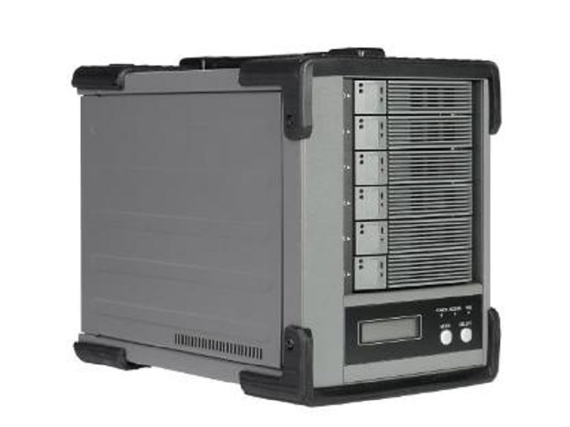 ECLAIRPRO Mobileシリーズ EM256B32 USB3.2（Gen2）対応 ハードウェアRAID対応 可搬型ハンドル付きDAS 総容量6TB（1TB×6ドライブ）