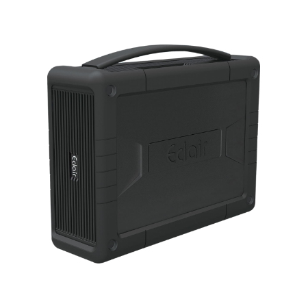ECLAIRPRO Mobileシリーズ EM352B31 USB3.1（Gen2）対応 ハードウェアRAID対応 可搬型ハンドル付きDAS 総容量8TB（4TB×2ドライブ）