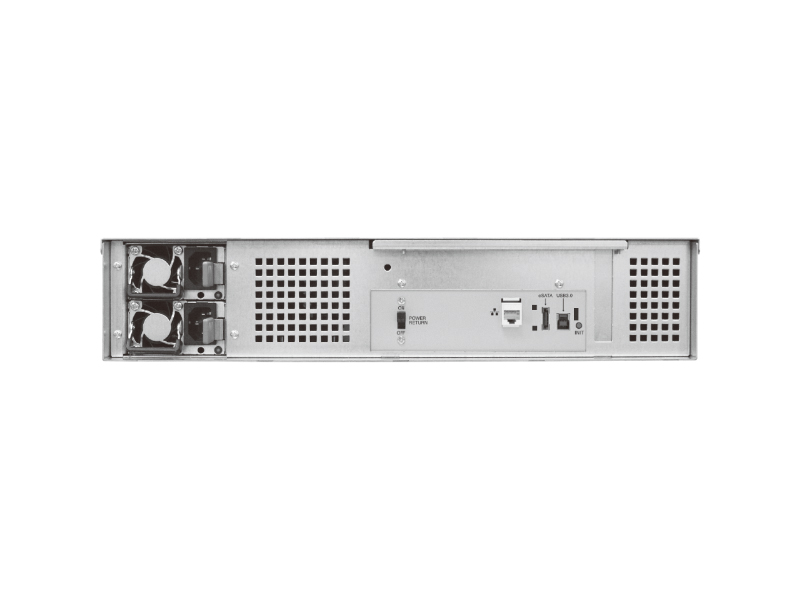 ECLAIRPROシリーズ EP2210B3 USB3.0+eSATA対応 ハードウェアRAID対応2UラックマウントDAS 総容量160TB（16TB×10ドライブ）
