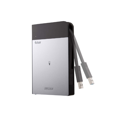 ECLAIRPRO Portableシリーズ EP29CB3 ICカード対応自動暗号化セキュリティポータブルSSD USB3.0対応 耐衝撃・防雨防塵 容量1.9TB