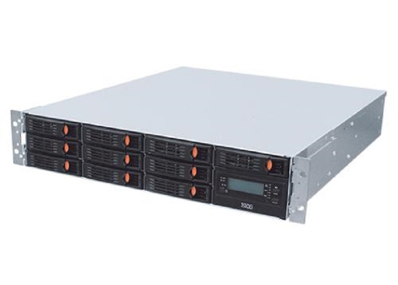 GAIAシリーズ GA2210SV OSレスモデル Intel Xeon採用 2UラックマウントNAS リダンダント電源 総容量120TB（12TB×10ドライブ）/10GbE対応SFP+ポート搭載