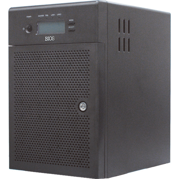 ProSPECシリーズ PS306SV OSレスモデル Intel Celeron J1900採用 デスクトップ型NAS 総容量8TB（2TB×4ドライブ）