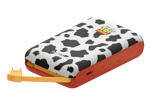 BoostCharge 20W ケーブル内蔵 モバイルバッテリー 10000mAh トイ・ストーリー