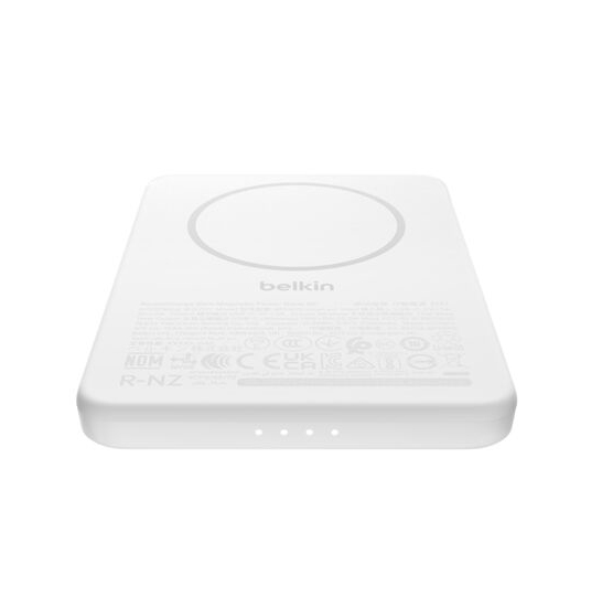 BoostCharge ワイヤレスモバイルバッテリー 5000mAh ホワイト