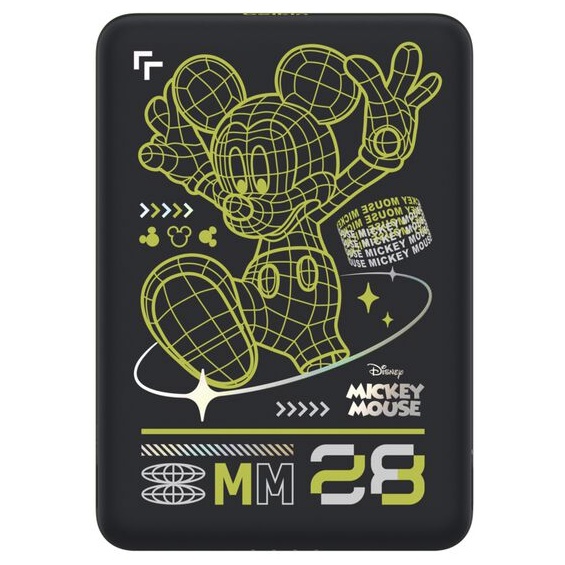 BoostCharge ワイヤレスモバイルバッテリー 5000 mAh ミッキーマウス