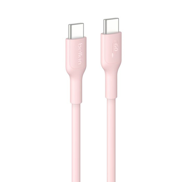 BoostCharge USB-C to USB-C ケーブル 60W 1M ピンク