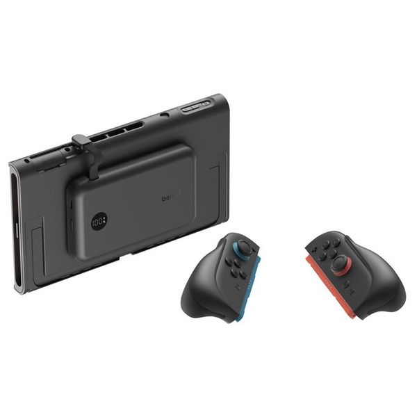 Gaming Switch 2 モバイルバッテリー付充電グリップ ブラック