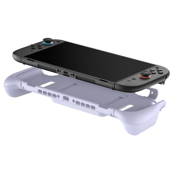 Gaming Switch 2 モバイルバッテリー付充電グリップ ライラック