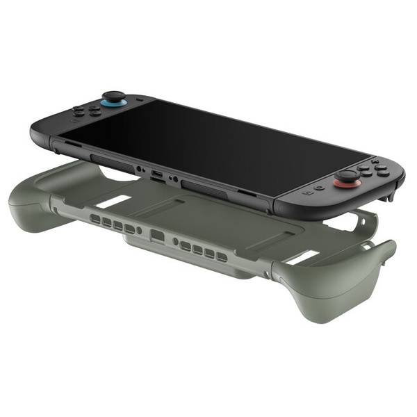 Gaming Switch 2 モバイルバッテリー付充電グリップ オリーブ