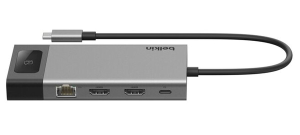Connect 8ポート デュアルディスプレイ対応 USB-C ハブ