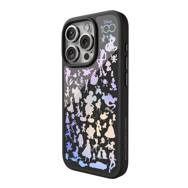 SheerForce iPhone 15 Pro用MagSafe対応保護ケース ディズニー ブラック