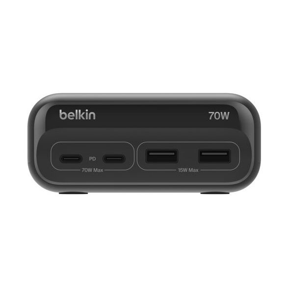 70W 3口充電ステーション（USB-Aポート×2、USB-Cポート×2 ）