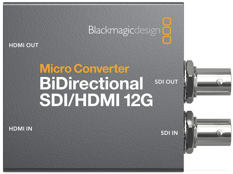 Micro Converter BiDirectional SDI/HDMI 12G wPSU CONVBDC/SDI/HDMI12G/P