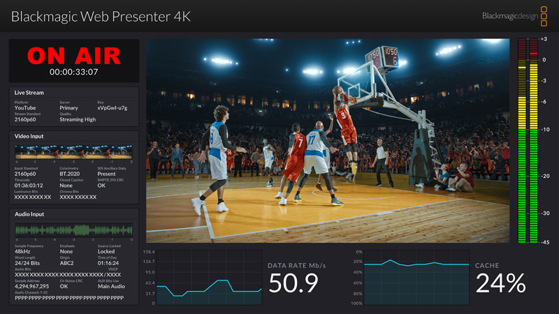 Blackmagic Web Presenter 4K BDLKWEBPTR4K