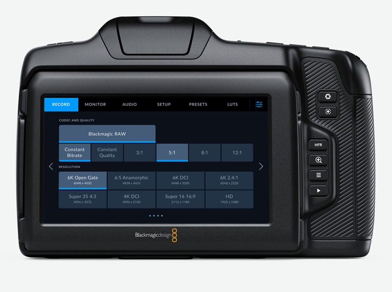 Blackmagic Cinema Camera 6K CINECAM60KLFL